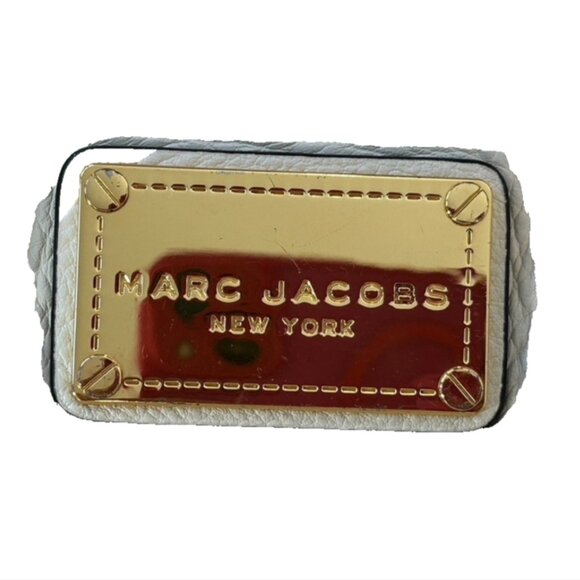 Marc by Marc Jacobs Classic Q Natasha Leather Crossbody Bag With Gold Hardware - Picture 4 of 14